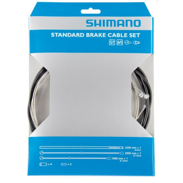 Shimano Câbles et gaine de freins pour VTT M-System