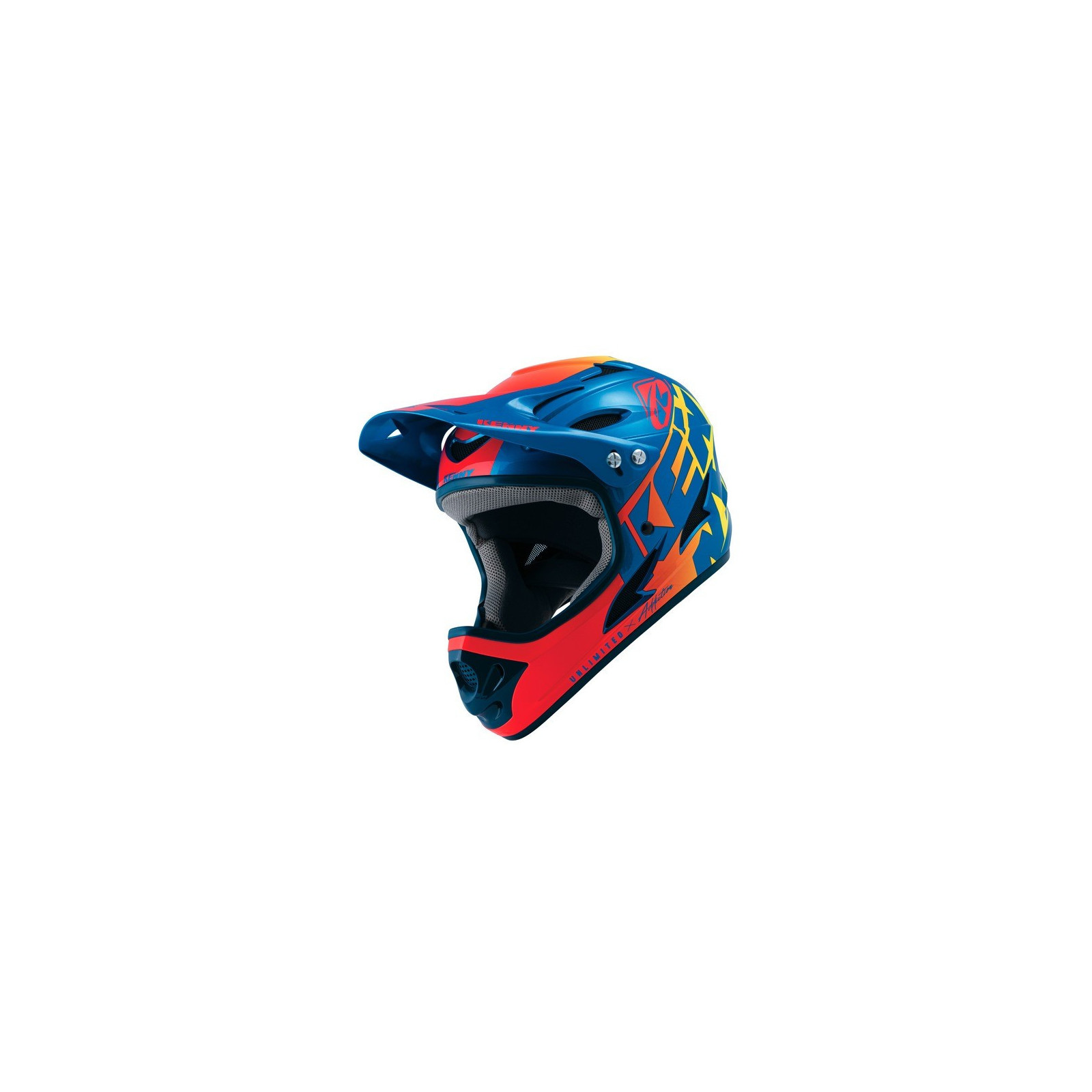 Casque Intégral Kenny Downhill Graphic Bleu Bonbon