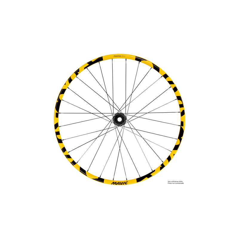 Roue Avant Descente Mavic Deemax DH Yellow 29 20x110mm