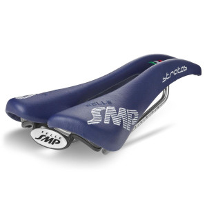 Selle SMP Stratos 131x266mm Rails Inox - Bleu