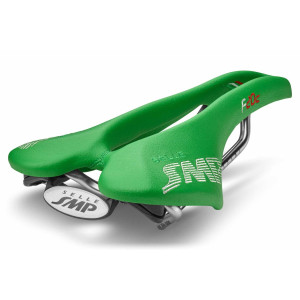 Selle SMP F20C 134x250mm Rails Inox - Vert Italie