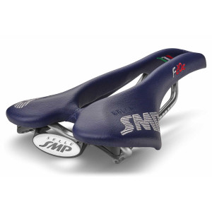 Selle SMP F20C 134x250mm Rails Inox - Bleu