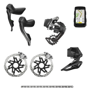 Groupe Route SRAM RED AXS + Compteur-GPS HammerHead Karoo