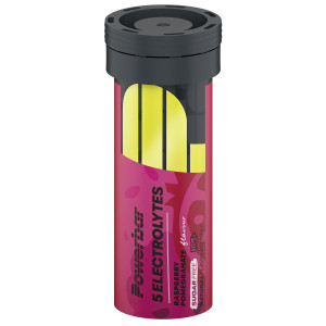 Boisson Energétique PowerBar 5 Electrolytes Tabs - Framboise-grenade - 10 tabs