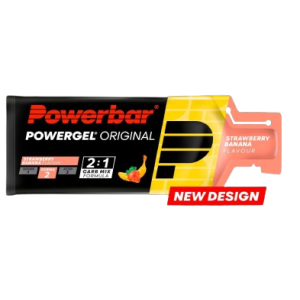 Gel énergétique PowerBar Powergel Original Fraise/Banane x1