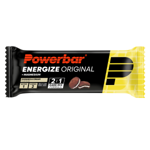 Barre Energétique PowerBar Energize Original Cookie & Cream - x 1