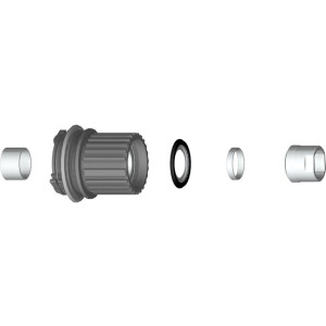 Corps de Cassette Shimano MicroSpline Alu pour Mahle X20