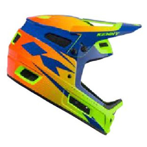 Casque Intégral BMX/DH Kenny Elite Navy Neon Yellow Shiny