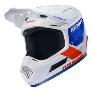 Casque Intégral Kenny PERFORMANCE - Graphic Flag Shiny