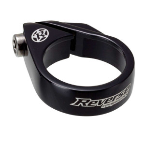 Collier de Tige de Selle Reverse Bolt 31,8mm noir