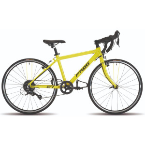 Vélo Route/Gravel Enfant 24" Frog Bikes 67 1x9 Vitesses Jaune Tour de France