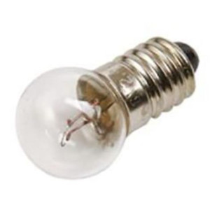 Ampoule à Visser pour Eclairage Dynamo  6V - 2,4W - E10